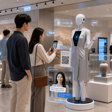 Ai Interactive Mannequin For Retail And Exhibitions AI interactive mannequin for retail stores, exhibitions and customer service